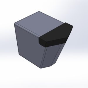 Anschweißzahn 35x25x29