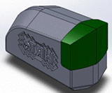 Anschweißzahn 59x27x40