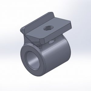 Halter für Klinge, freischwingend