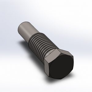 Sechskantschraube M20x2,5x70-KL10.9