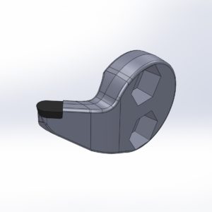 Fräszahn passend für Stubbenfräse, innen links