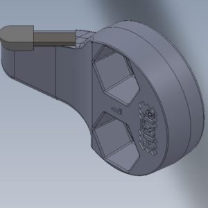 Fräszahn passend für Stubbenfräse, links