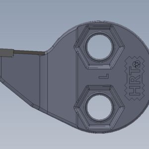 Fräszahn passend für Stubbenfräse, gerade links