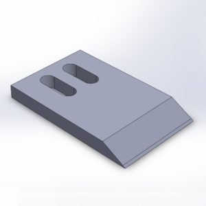 Klinge 124x192x18 passend für Eschlböck