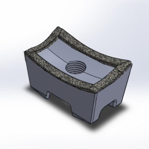 Schlägerkopf passend für Komptech