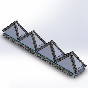 Gegenmesser passend für Komptech Crambo