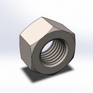 Mutter 5/8" UNF-10 DIN934