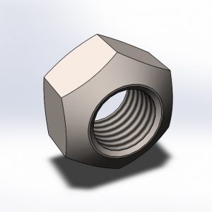 Mutter M18x1,5-10 DIN980vm