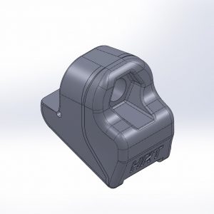 Halter für Klinge, feststehend