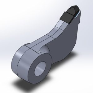 Schläger passend für Willibald, links