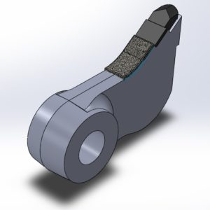 Schläger passend für Willibald, links