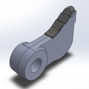 Schläger passend für Willibald, rechts