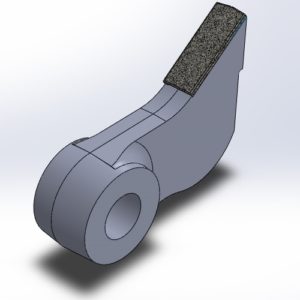 Schläger passend für Willibald, links