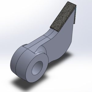 Schläger passend für Willibald, links