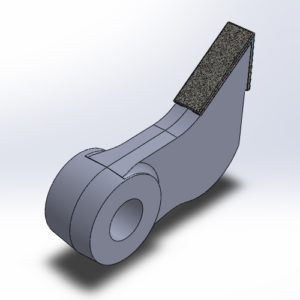 Schläger passend für Willibald, rechts