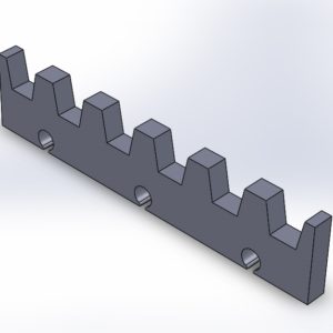 Trommelabstreifer Mitte