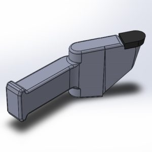 Fräszahn passend für Vermeer, rechts