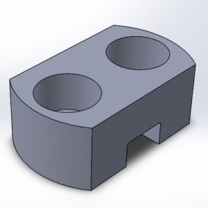 Halter passend für Vermeer Fräszähn