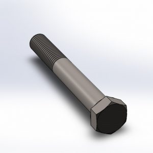 Sechskantschraube M20x2x150-KL12.9 DIN960