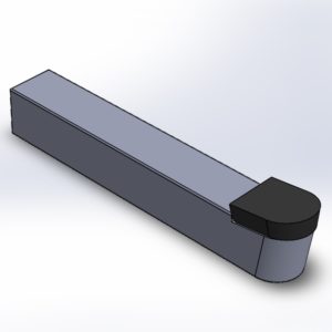 Fräszahn passend für Carlton, gerade