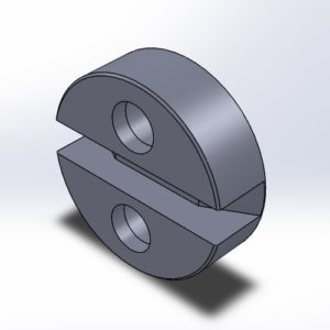 Halter passend für Fräszahn Carlton