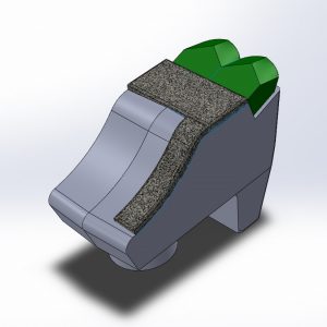 Schläger passend für FAE, rechts