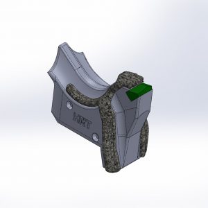 Schläger passend für FAE, Seitenräumer rechts