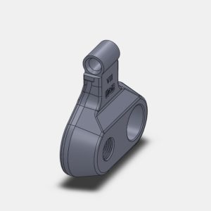 Halter passend für Greenteeth 7er, gerade links/rechts