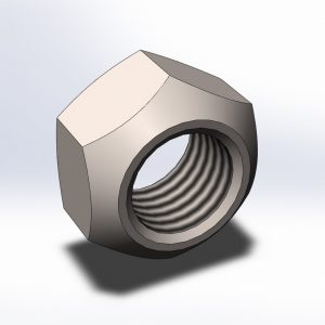 Mutter 7/8"UNC DIN980v