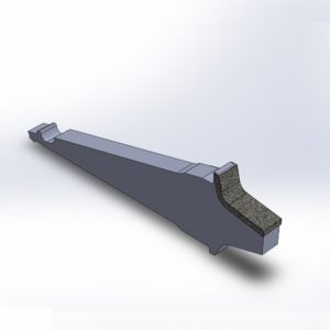 Gegenmesser passend für Komptech Terminator