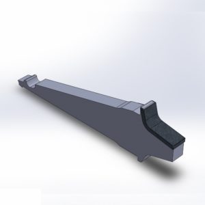 Gegenmesser passend für Komptech Terminator