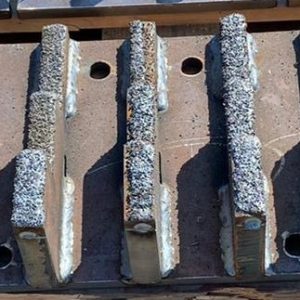 hinterer Abstreifkamm Mittelteil, 3-teilig