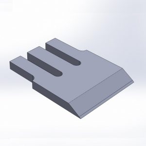 Klinge 230x175x20 passend für Chippo