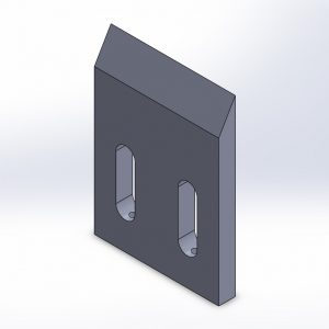 Klinge 210x150x20 30°